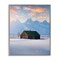 Stupell Industries Cabin In The Snowy Tetons Framed Giclee, design by Jared Kreiss